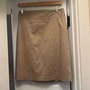 Ann Taylor twill skirt
